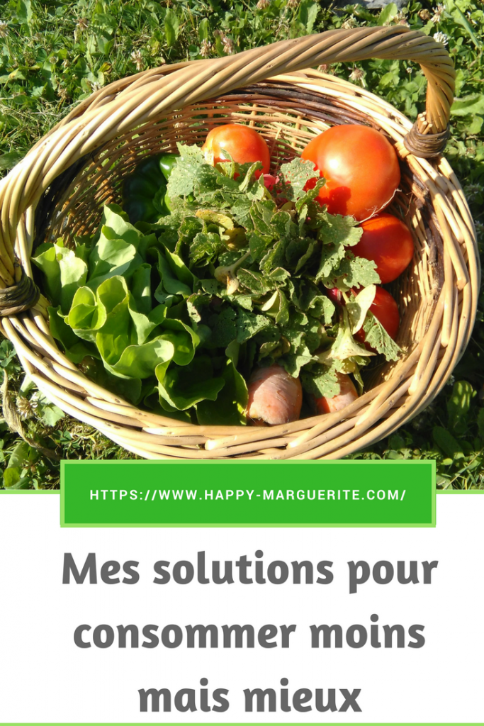 Mes solutions pour consommer moins mais mieux et devenir plus minimaliste