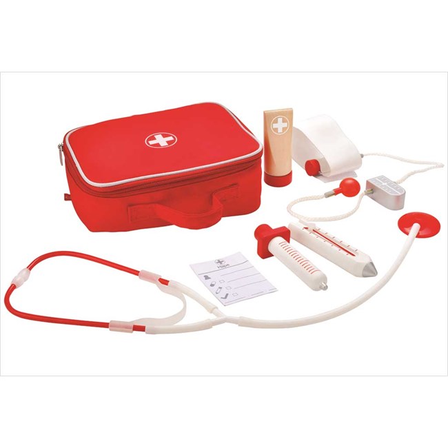 Mallette de docteur en bois