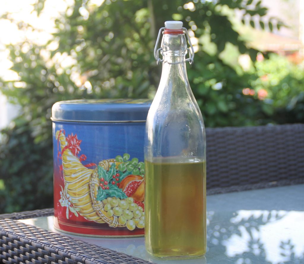 Faire du sirop avec la menthe de son jardin