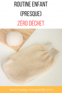 Trouver routine enfant zero waste