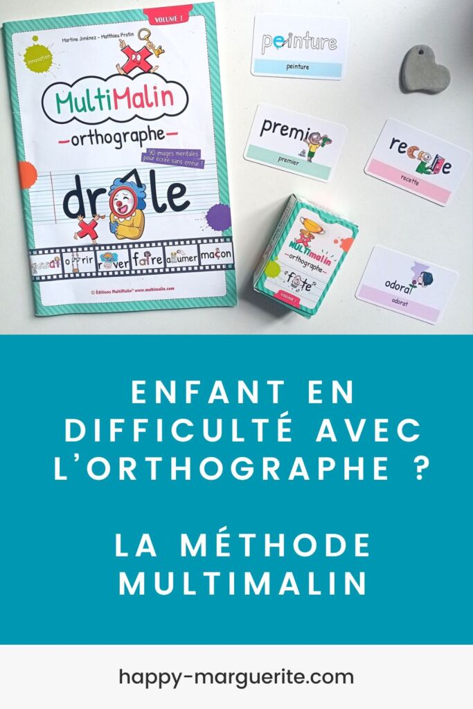 Notre avis sur Multimalin orthographe - Happy Marguerite